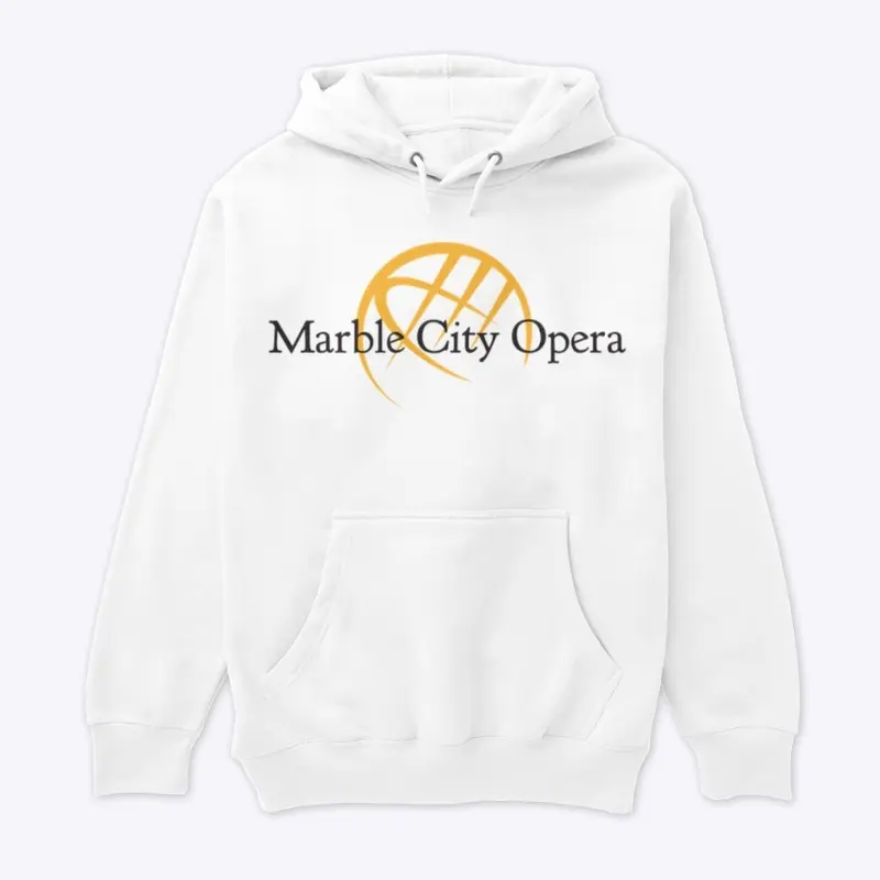 Marble City Opera Merch - Black Letters