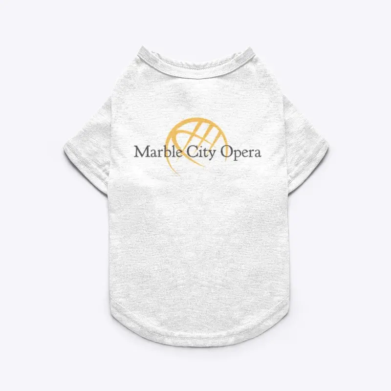 Marble City Opera Merch - Black Letters