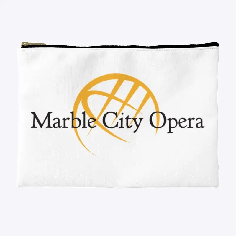 Marble City Opera Merch - Black Letters