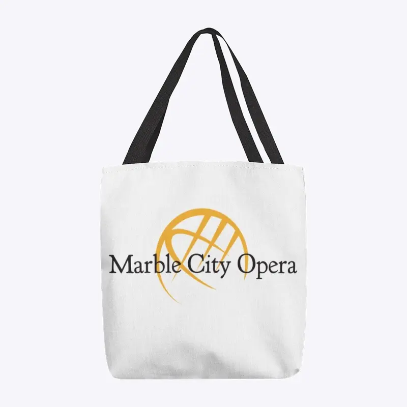 Marble City Opera Merch - Black Letters