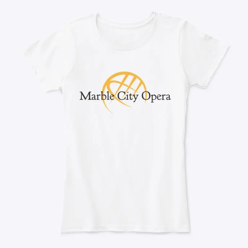 Marble City Opera Merch - Black Letters