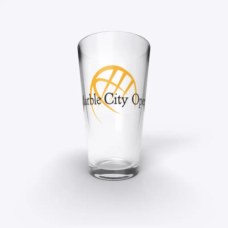 Marble City Opera Merch - Black Letters